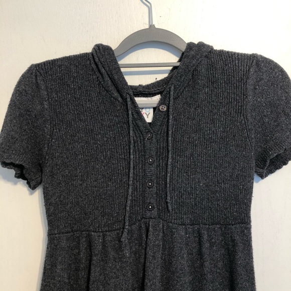 Roxy Fair Isle Hooded Sweater Dress Juniors Size Large - Picture 2 of 9